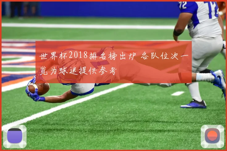 世界杯2018排名榜出炉 各队位次一览为球迷提供参考
