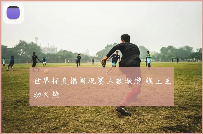 世界杯直播间观赛人数激增 线上互动火热